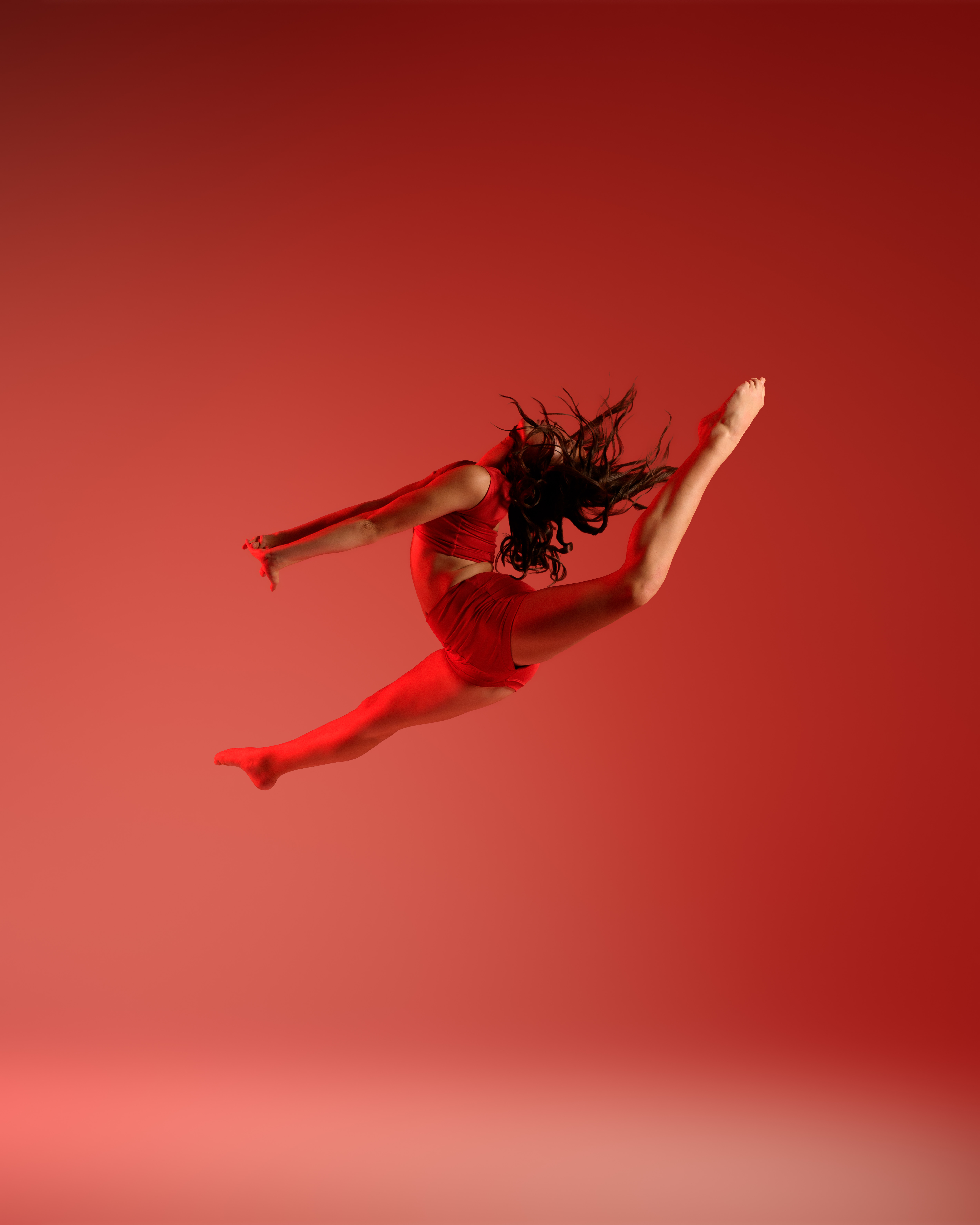 CK Dance student joyful jump